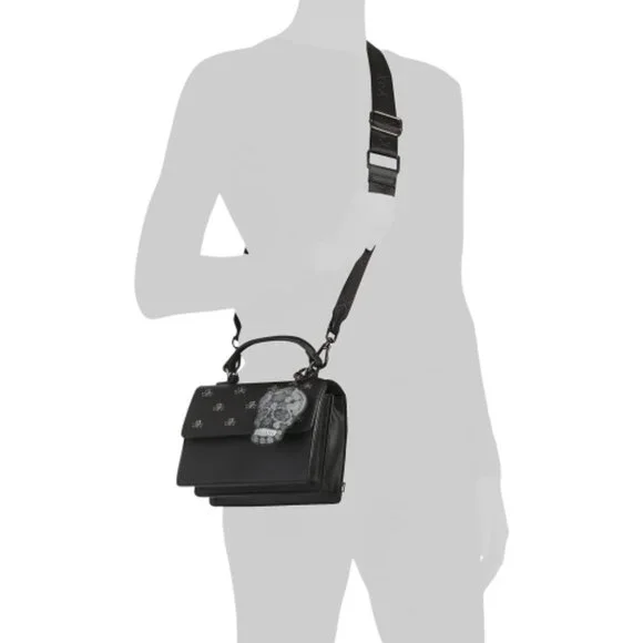 BETSEY JOHNSON Skull Crossbody With Skull Charm - Picture 7 of 7